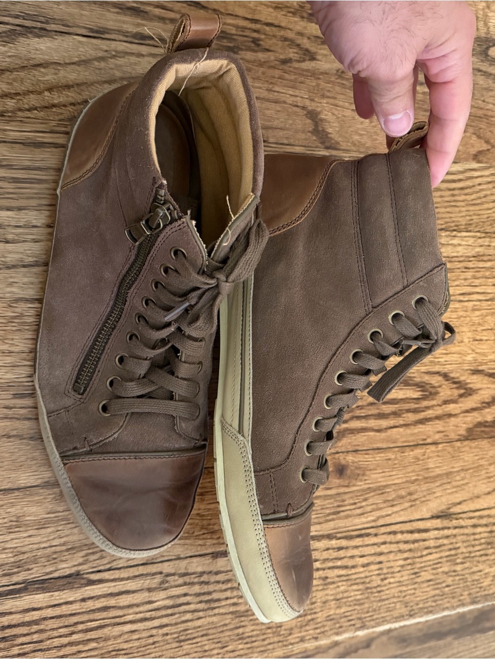 John Varvatos Men's Brown Boots